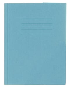 Dossiermap Kangaro folio 240 grams recycled karton blauw
