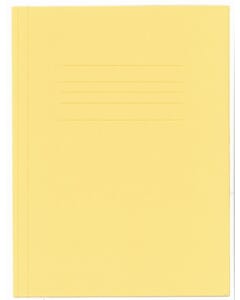 Dossiermap Kangaro folio 240 grams recycled karton geel