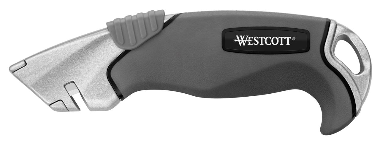 Snijmes Westcott 18mm aluminium met schuifsluiting