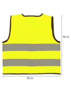 Veiligheidsvest First Aid Only kind geel. Maat XL (7 - 8 jaar)