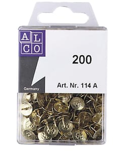 Punaises Alco cuivre 9 mm. boîte de 200 pièces