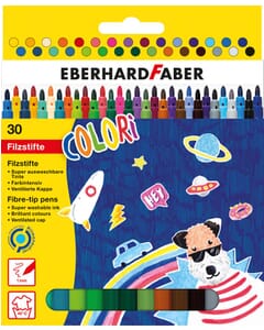 viltstift Eberhard Faber 30 kleuren