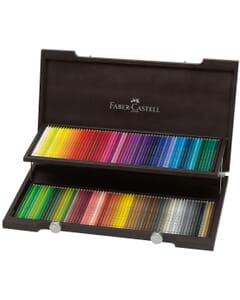 kleurpotlood Faber-Castell Polychromos houten koffer à 120 stuks Compendium