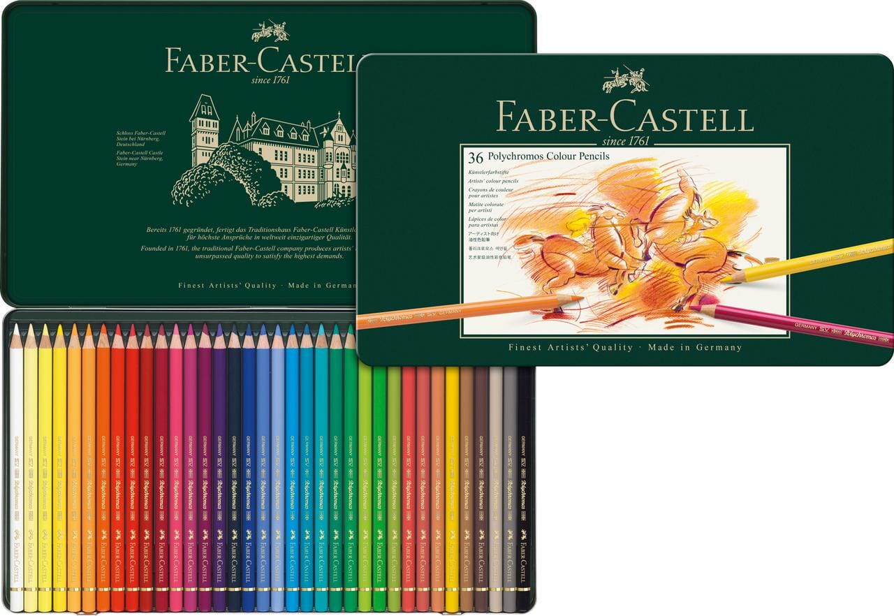 Kleurpotlood Faber-Castell Polychromos etui à 36 stuks
