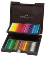 kleurpotlood Faber-Castell Polychromos houten koffer 72 stuks