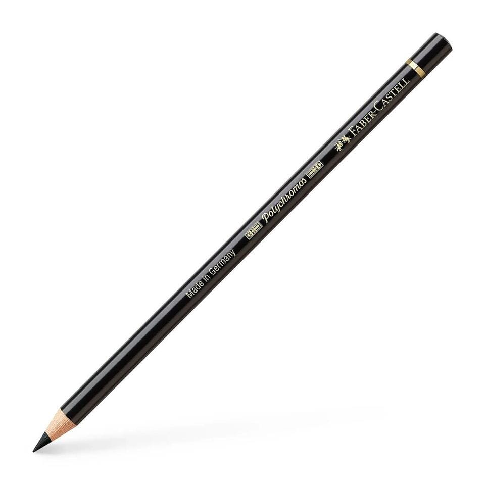 Kleurpotlood Faber-Castell Polychromos 199 zwart
