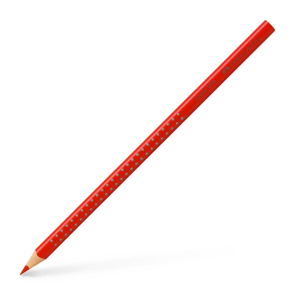Kleurpotlood Faber-Castell Grip 2001 18 scharlakenrood