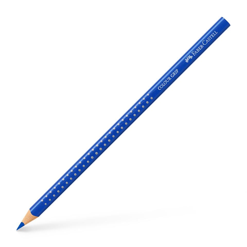 Kleurpotlood Faber-Castell Grip 2001 43 kobaltblauw
