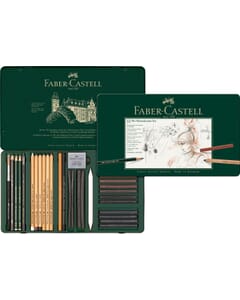 Pitt Monochrome set Faber-Castel 33 pièces