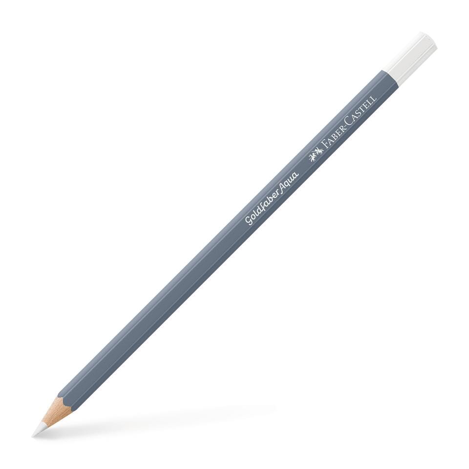Aquarelkleurpotlood Faber-Castell Goldfaber 101 wit