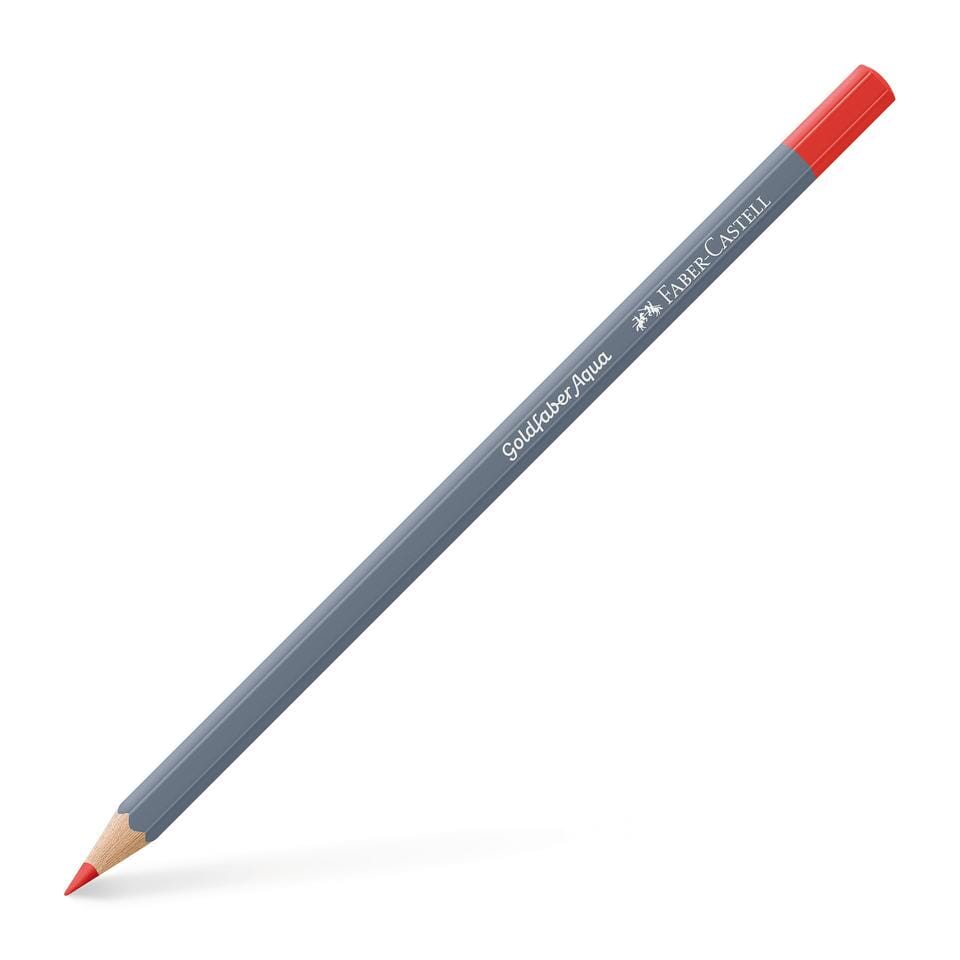 Aquarelkleurpotlood Faber-Castell Goldfaber 118 scharlakenrood