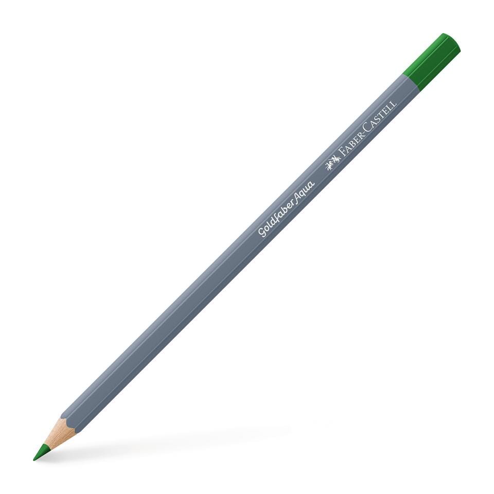 Aquarelkleurpotlood Faber-Castell Goldfaber 166 grasgroen