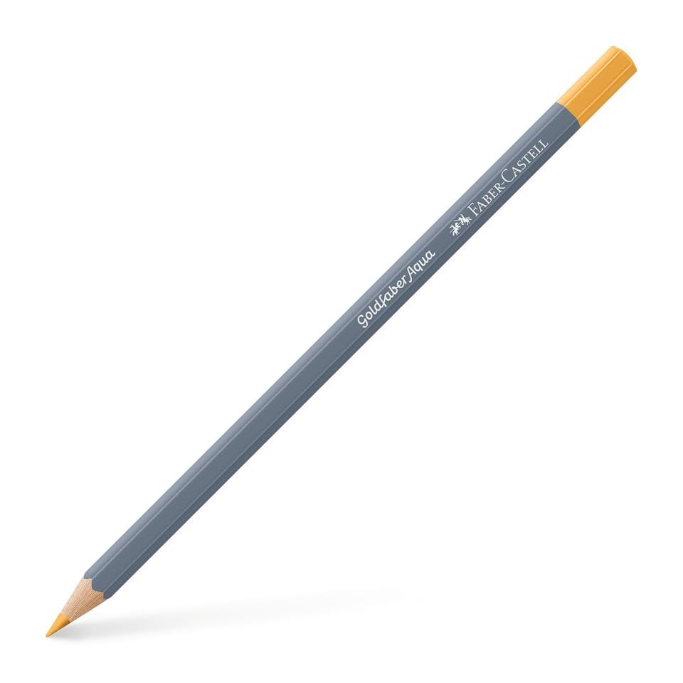 Aquarelkleurpotlood Faber-Castell Goldfaber 183 lichtgeel oker
