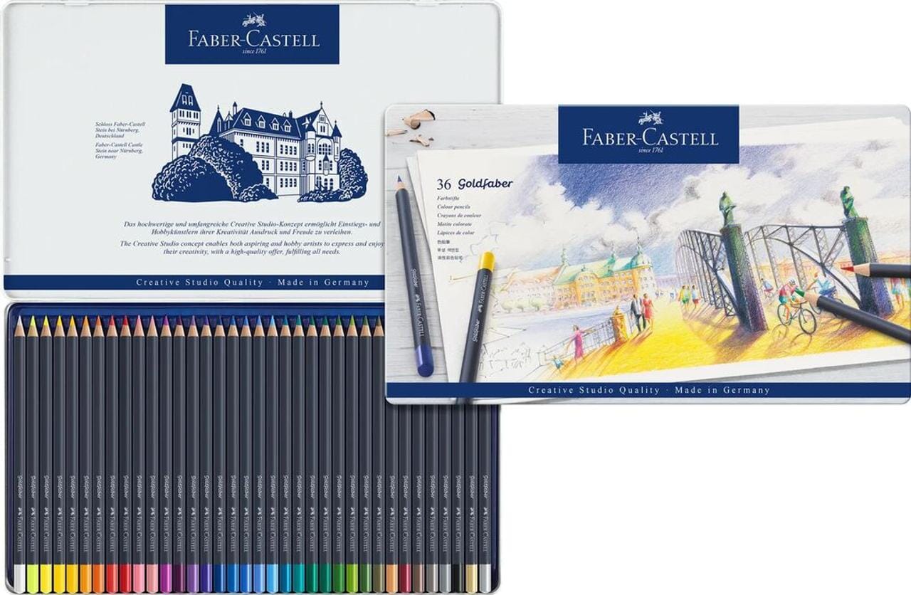 Kleurpotlood Faber-Castell Goldfaber etui à 36 stuks
