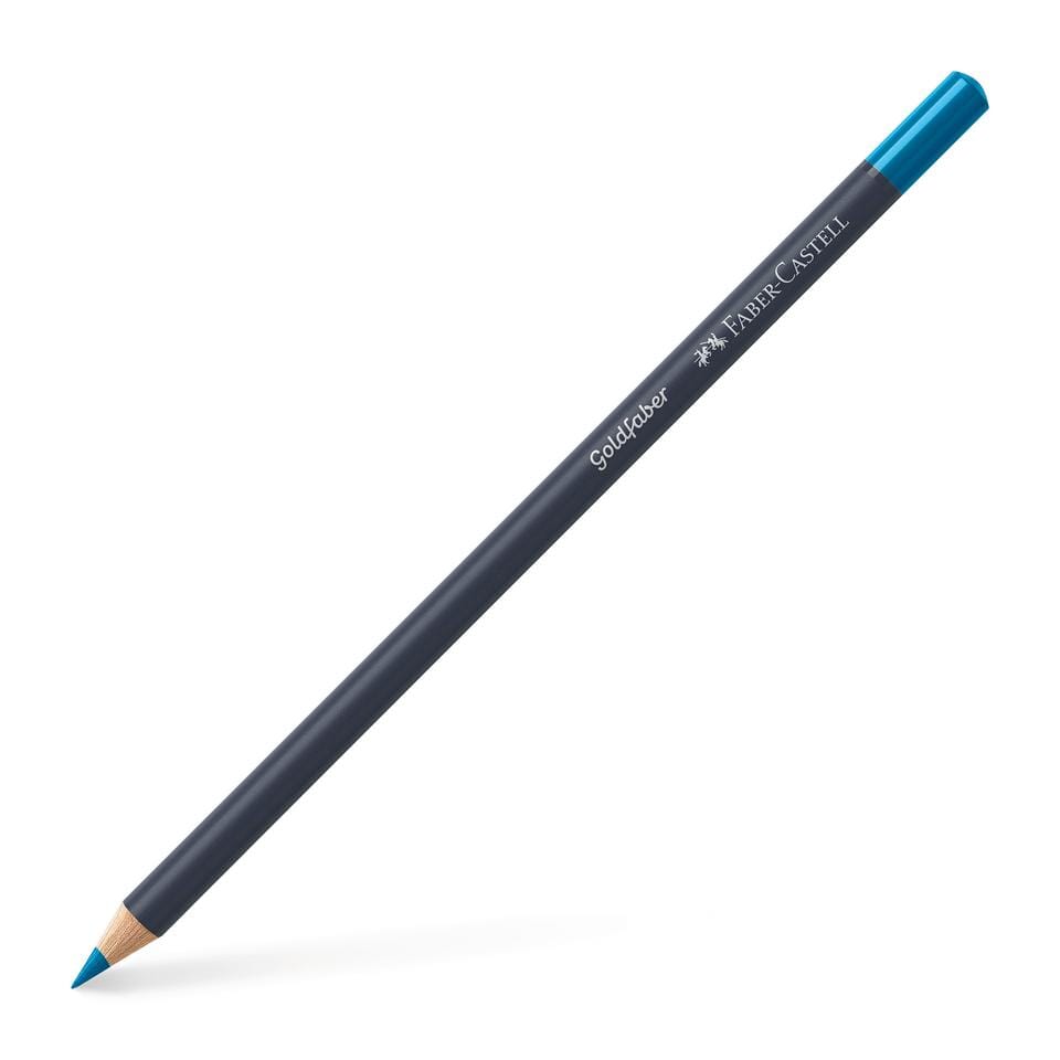 Kleurpotlood Faber-Castell Goldfaber 153 kobalt turquoise