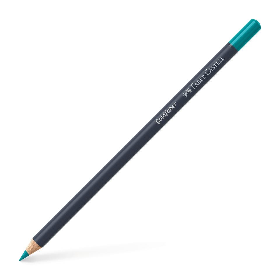 Kleurpotlood Faber-Castell Goldfaber 156 kobaltgroen