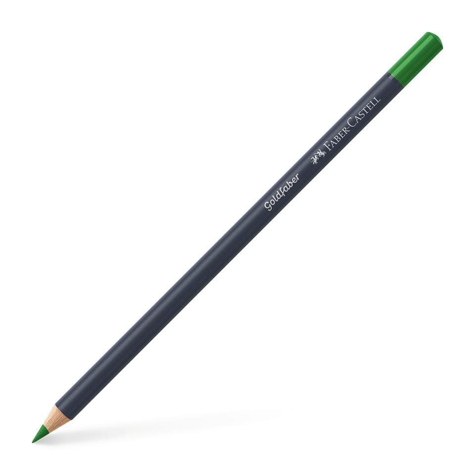 Kleurpotlood Faber-Castell Goldfaber 166 grasgroen