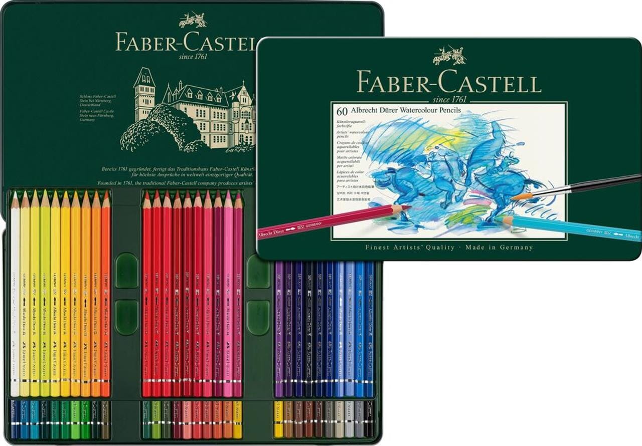 Aquarelpotlood Faber-Castell Albrecht Dürer etui à 60 stuks