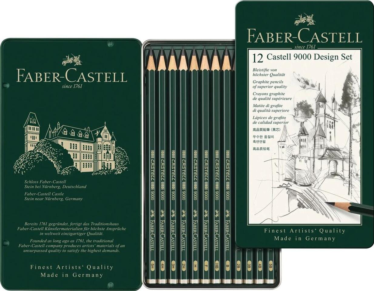 Potlood Faber-Castell 9000 Designset