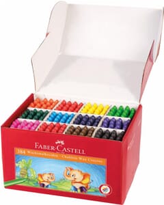 Crayons de cire FC384 pces Chublets Classpack 32x 12 couleurs vives