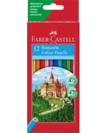 Kleurpotloden Faber-Castell eco in kartonnen etui a 12st.