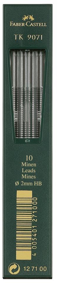 Potloodstiftjes Faber-Castell TK9071 2,0mm HB