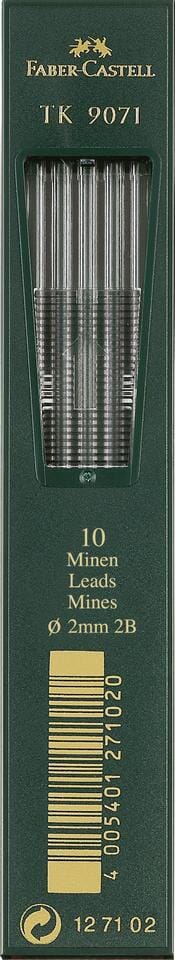 Potloodstiftjes Faber-Castell TK9071 2,0mm 2B