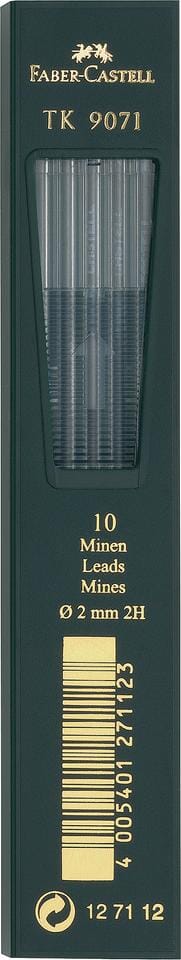 Potloodstiftjes Faber-Castell TK9071 2,0mm 2H