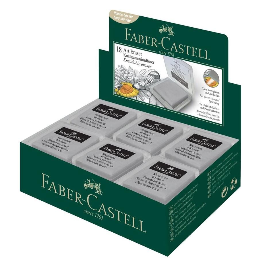 Kneedgum Faber-Castell grijs
