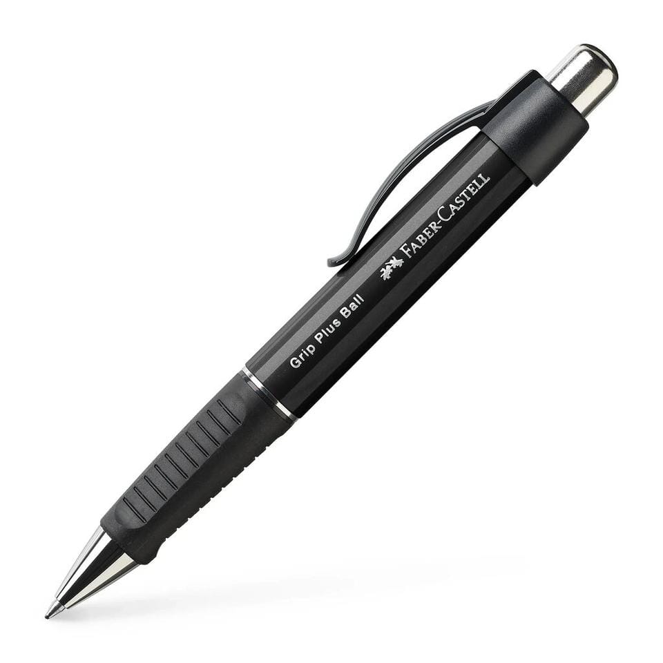 Balpen Faber-Castell GRIP Plus zwart