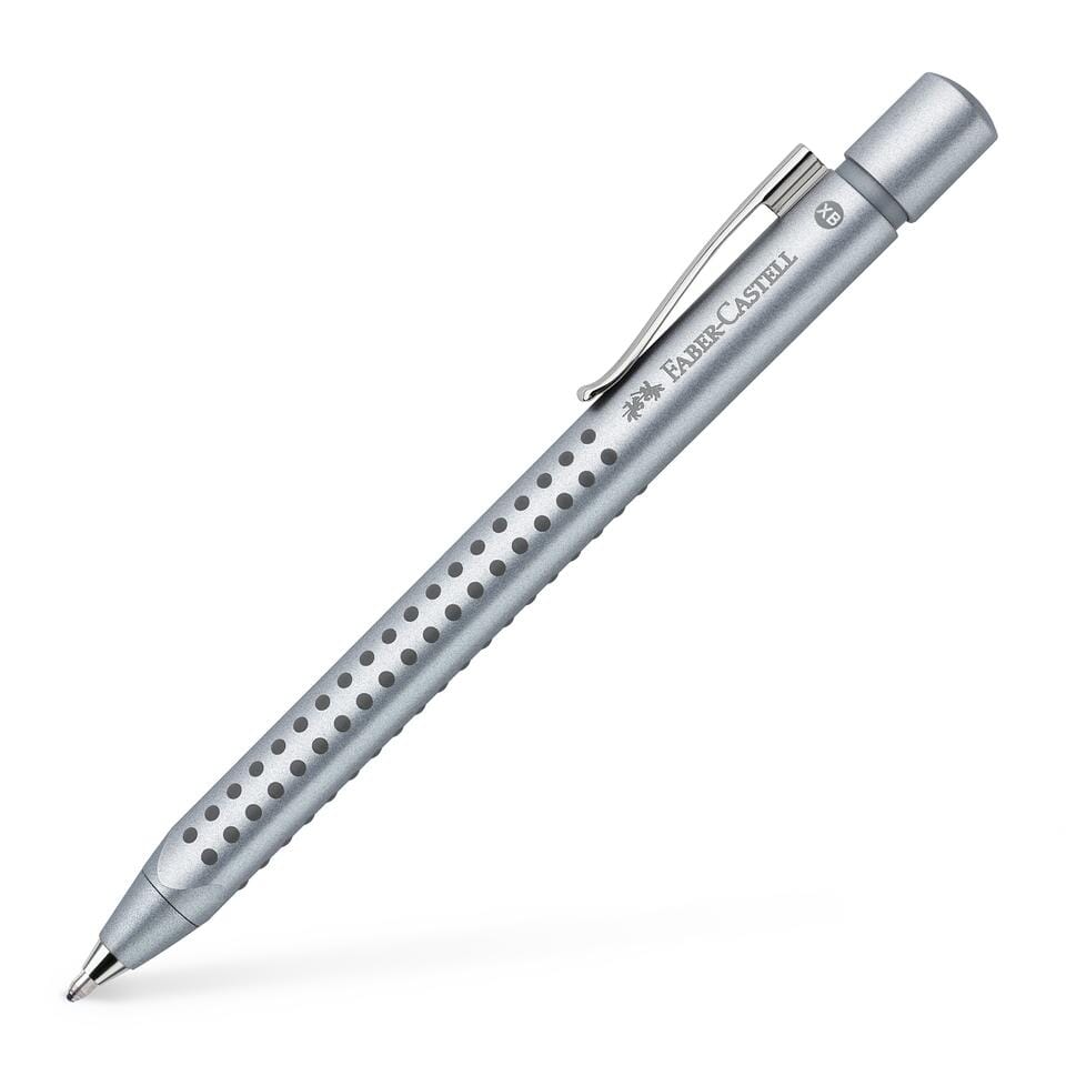Balpen Faber-Castell GRIP 2011 XB zilver