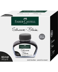 vulpeninkt Faber-Castell zwart flacon 62,5 ml