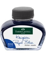 Encrier Faber-Castell bleu royal flacon 62,5 ml