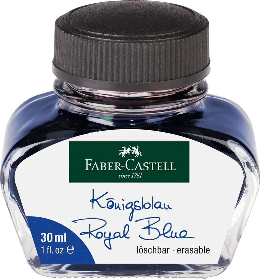 vulpeninkt Faber-Castell koningsblauw flacon 30 ml
