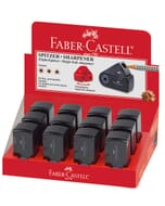 puntenslijper Faber-Castell "Sleeve" Mini enkel zwart
