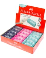 gum Faber-Castell stofvrij Trend mini display a 30 stuks