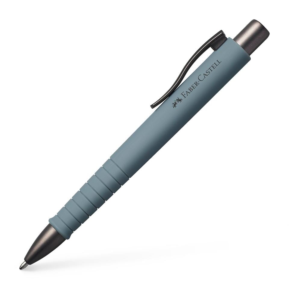 Balpen Faber-Castell Polyball XB Urban steengrijs