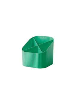 Porte-stylo HAN Re-LOOP 4 compartiments, vert 100% matière recyclée