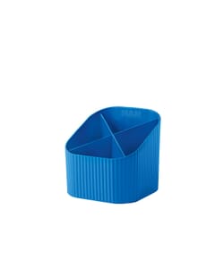 Pennenkoker HAN Re-LOOP 4-vaks, blauw 100% gerecycled materiaal
