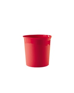 Corbeille à papier HAN Re-LOOP, rond 13 litres , rouge 100% matière recyclée