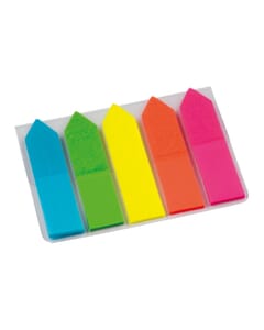 Info Page Markers arrow film 12x50mm, 5 couleurs