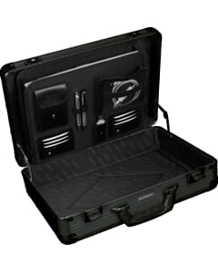 Laptop-case Alumaxx Venture en aluminium noir mat