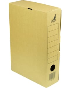 Boîte à archives Kangaro carton A4 32x23x8cm, 25 pces