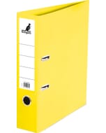 Classeur à levier plastifié Kangaro PP/Papier 75mm jaune