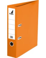 Classeur à levier plastifié Kangaro PP/Papier 75mm orange
