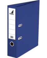 Classeur à levier plastifié Kangaro PP/Papier 75mm bleu foncé