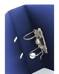 Classeur à levier plastifié Kangaro PP/PP 75mm bleu foncé
