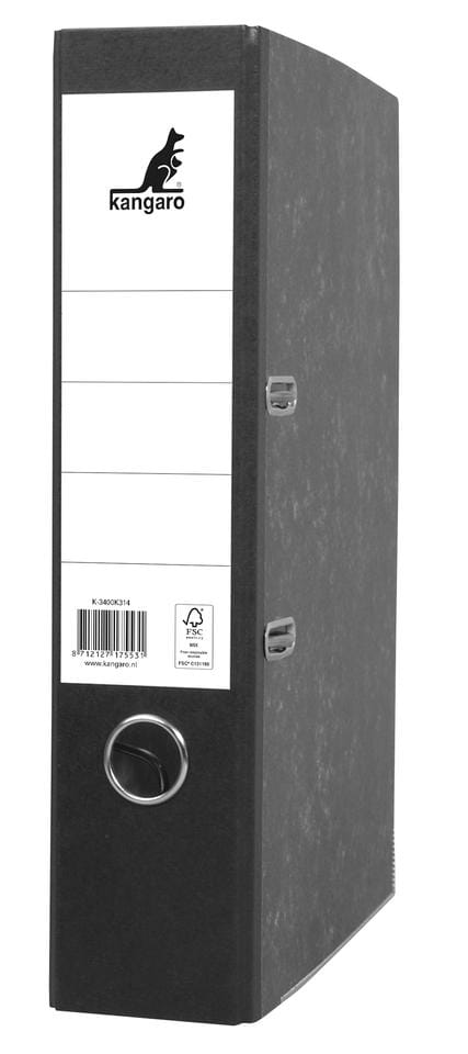 Ordner Kangaro A4 2 rings wolkenmarmer 75mm