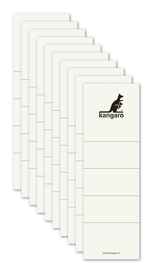 Ordneretiket Kangaro breed zelfklevend pak à 10 st.