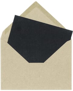 Envelop C6 Kangaro 10 stuks grijs 120 grams papier